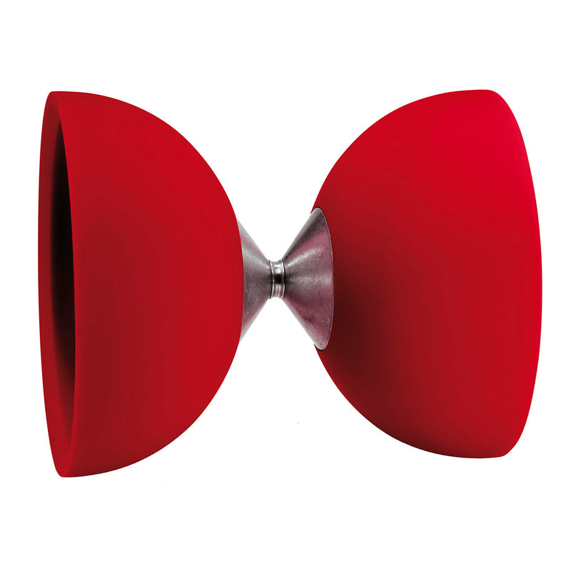 diabolo 105 rubber 12 x 10,5 cm rood - ToyRunner