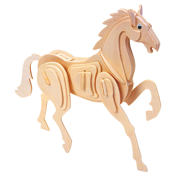 Gepetto's Workshop Houten Bouwpakket 3D - Paard - ToyRunner