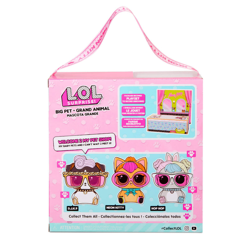 L.O.L. Surprise Big Pets - Neon Kitty - ToyRunner