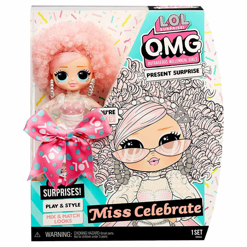 L.O.L. Surprise OMG Birthday Doll - Miss Celebrate - ToyRunner