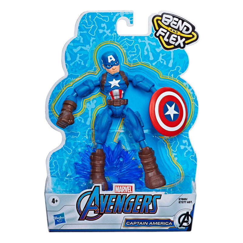 Flexibel Actiefiguur Avengers - Captain America