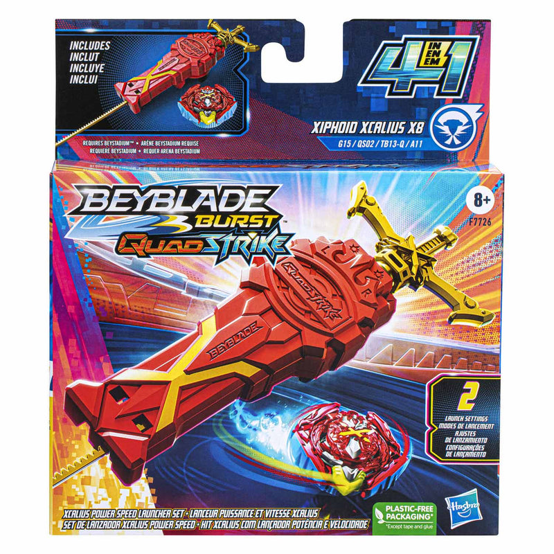 Hasbro Beyblade Xcalius Power Speed Launcher Pack