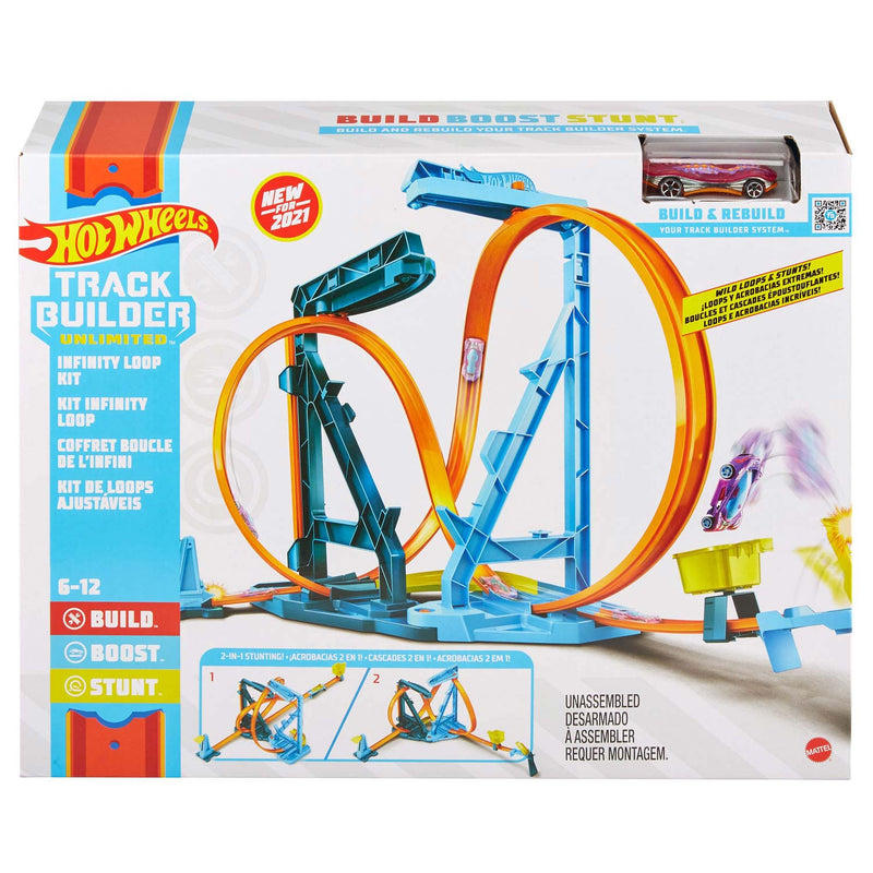 Hot Wheels Track Builder - Infinity Loop Kit - ToyRunner