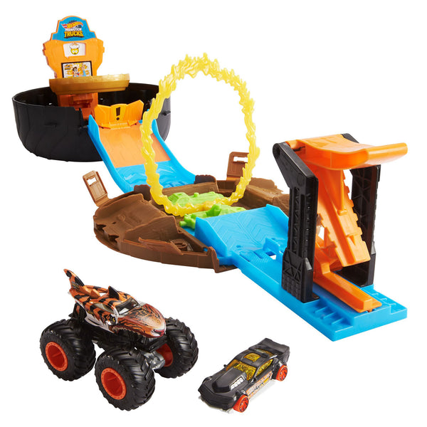 Hot Wheels Monster Trucks - Stuntbanden Speelset - ToyRunner