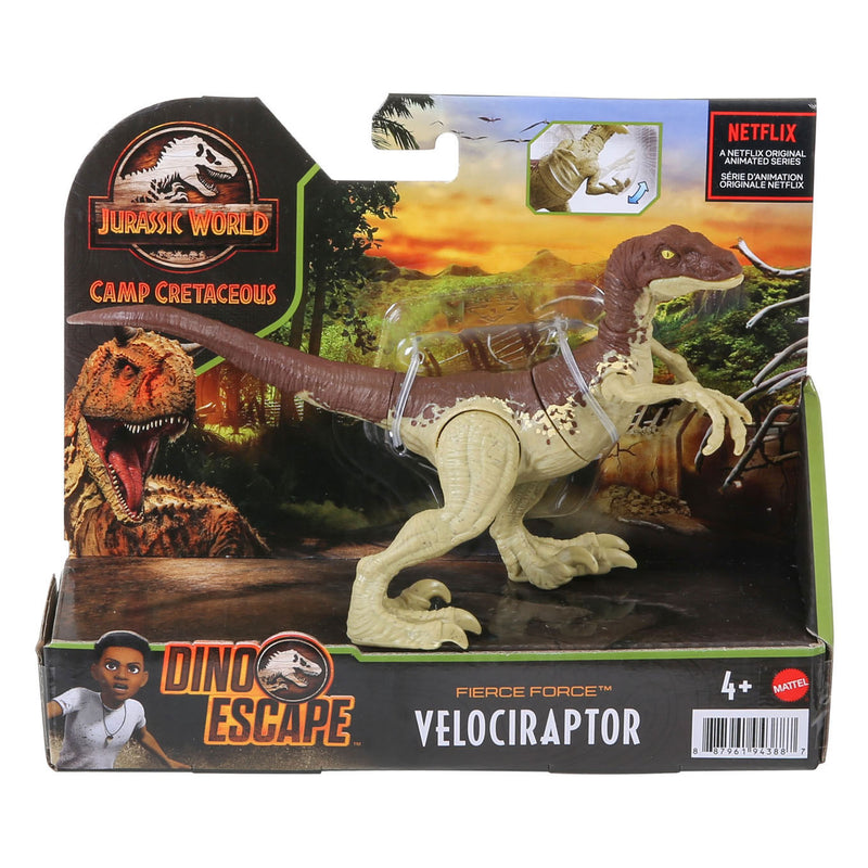 Jurassic World Fierce Force Velociraptor Speelfiguur - ToyRunner