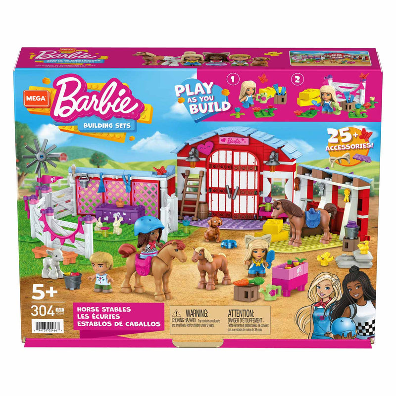 Mega Construx Barbie Paardenstallen - ToyRunner
