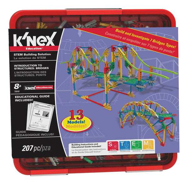 K'Nex Bouwset Intro to Structures Bridges, 207dlg. - ToyRunner