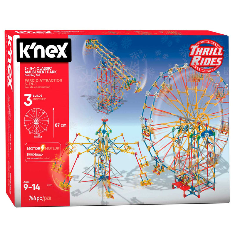 K'Nex 3in1 Amusement Park - ToyRunner