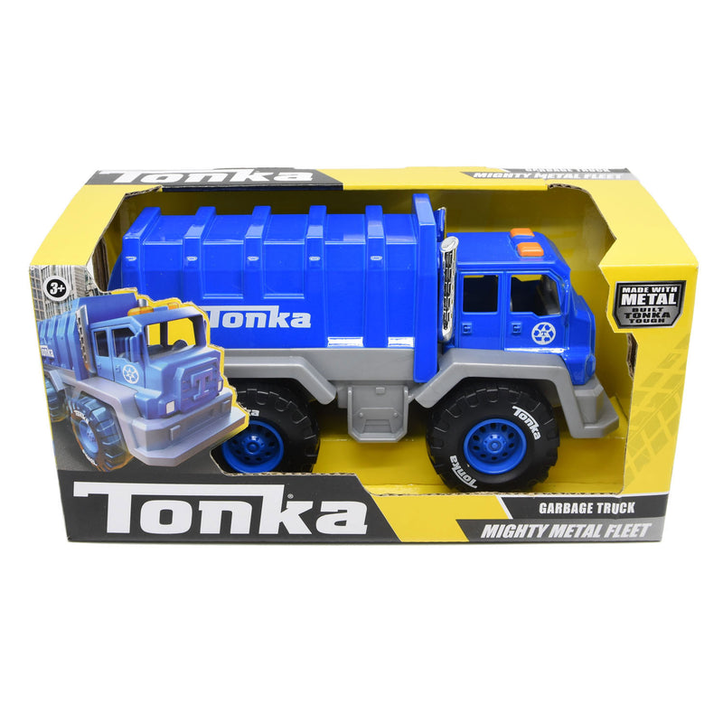 Tonka Mighty Metal Fleet - Garbage Truck - ToyRunner