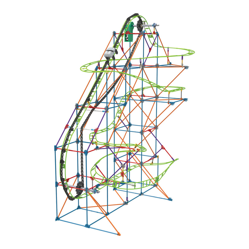 K'Nex Thrill Rides Typhoon Frenzy Roller Coaster, 649dlg. - ToyRunner