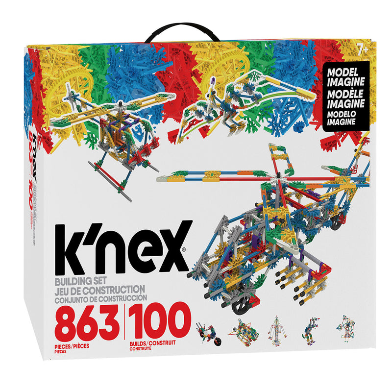 K'Nex Bouwset 100 Modellen, 863dlg. - ToyRunner