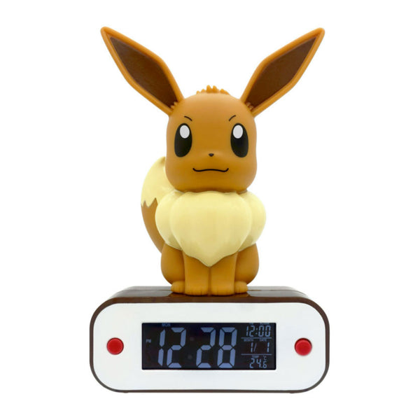 Pokemon LED Lamp Alarm Clock Eevee - ToyRunner