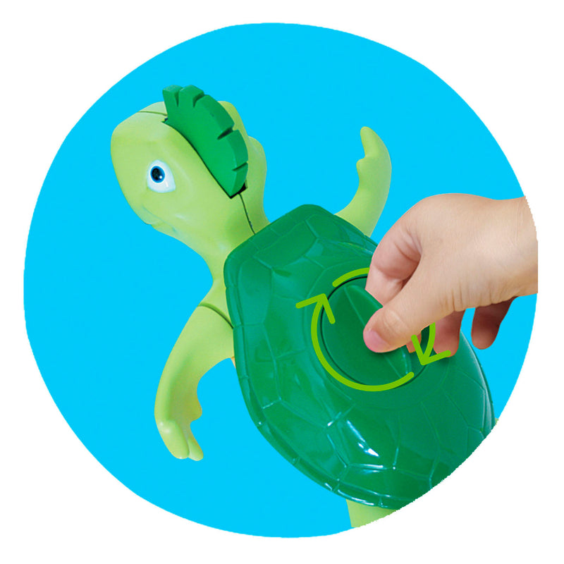 badspeelgoed zwem & zing schildpad 21,5 cm groen - ToyRunner