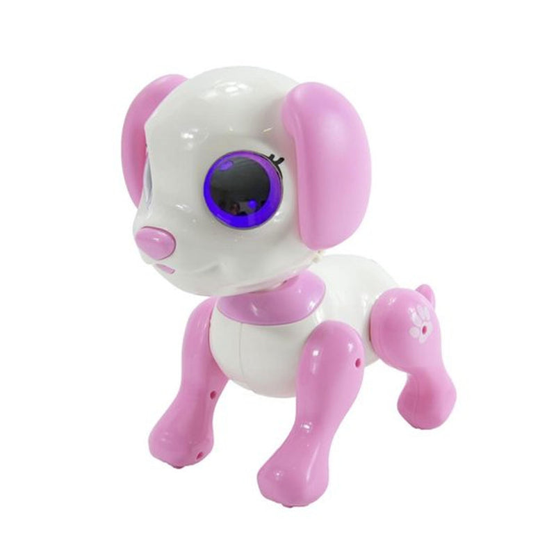robothond Robo Smart Puppy junior 20 cm wit/roze - ToyRunner