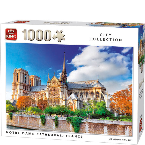 King puzzel 1000 st. Notre Dame 5660 - ToyRunner