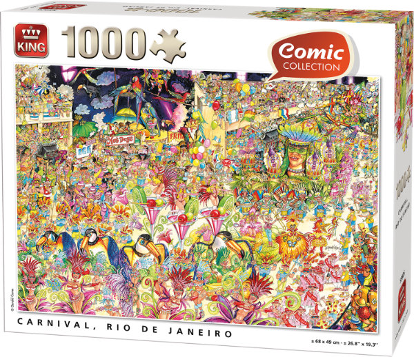 King puzzel 1.000 st. 55926 - ToyRunner