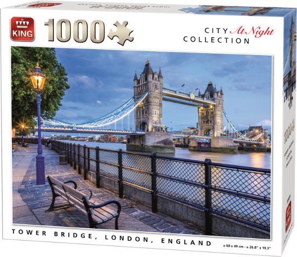 legpuzzel Tower Bridge Londen 68 x 49 cm 1000 stukjes - ToyRunner