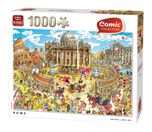 King puzzel Comic 1.000 st. 56016