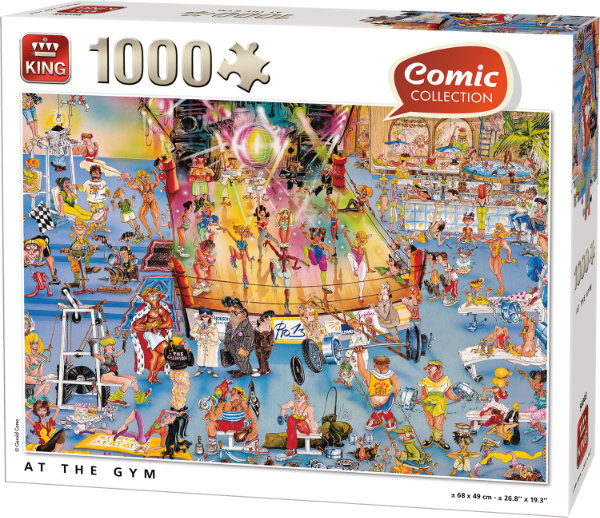 King puzzel Comic 1.000 st. 56048