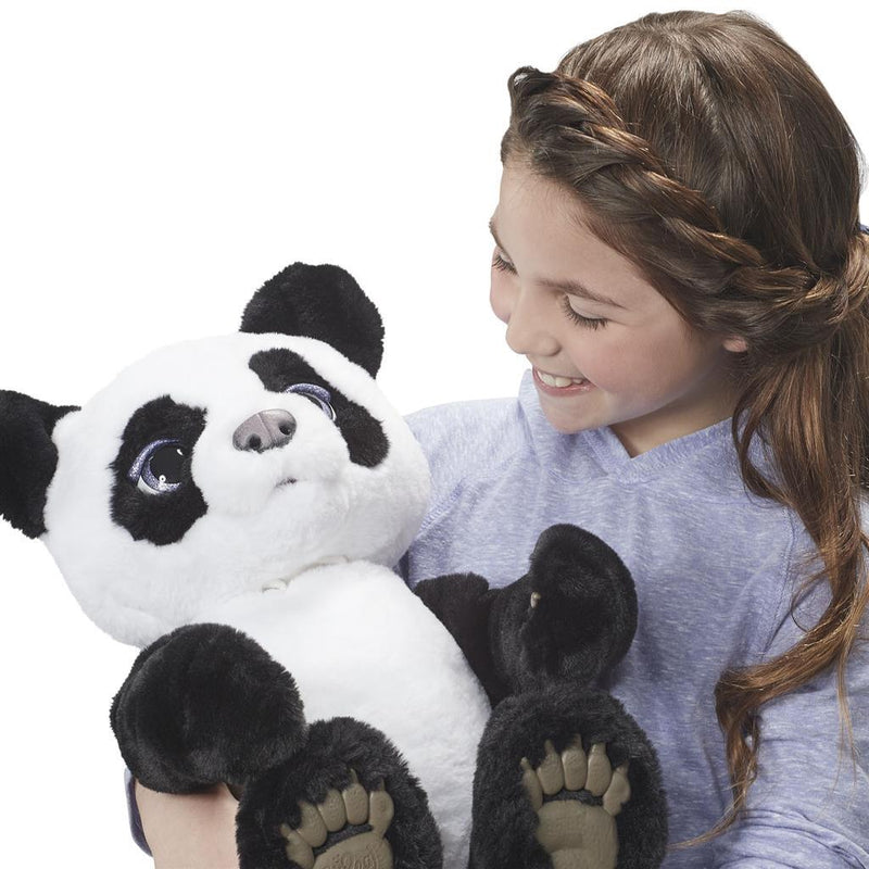 FurReal Friends Plum The Curious Panda Cub + Geluid - ToyRunner