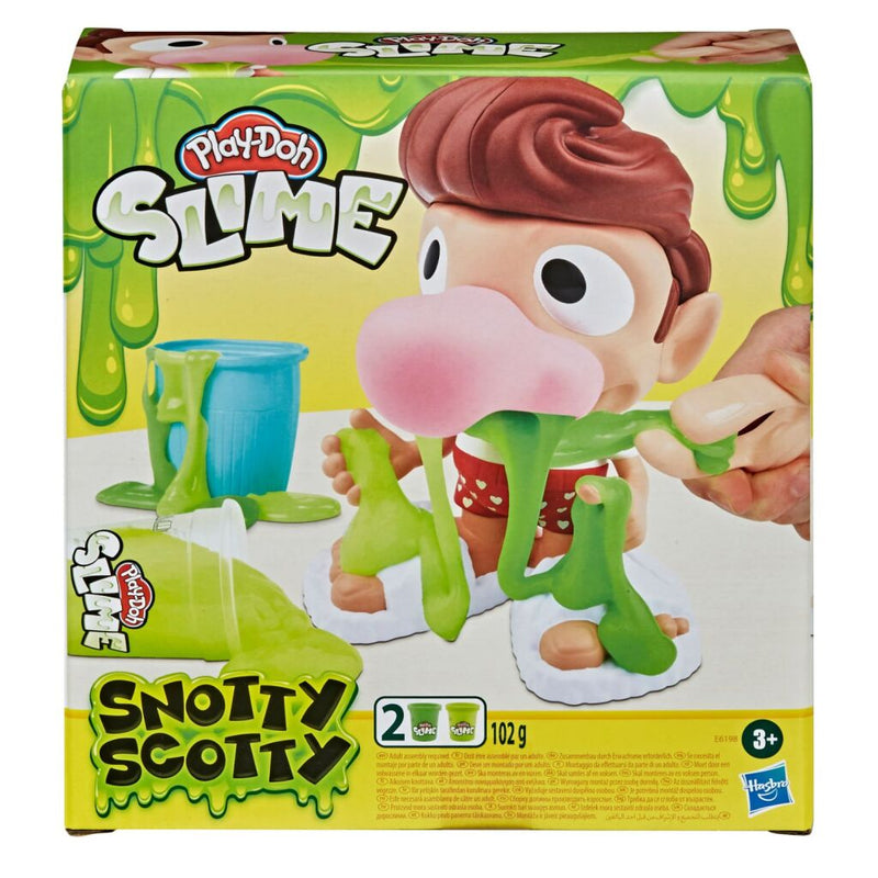 Play-Doh Slime Snotty Scotty + 2 Potje Slime - ToyRunner