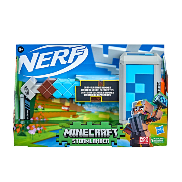 Nerf Minecraft Stormlander Blaster + 3 Darts