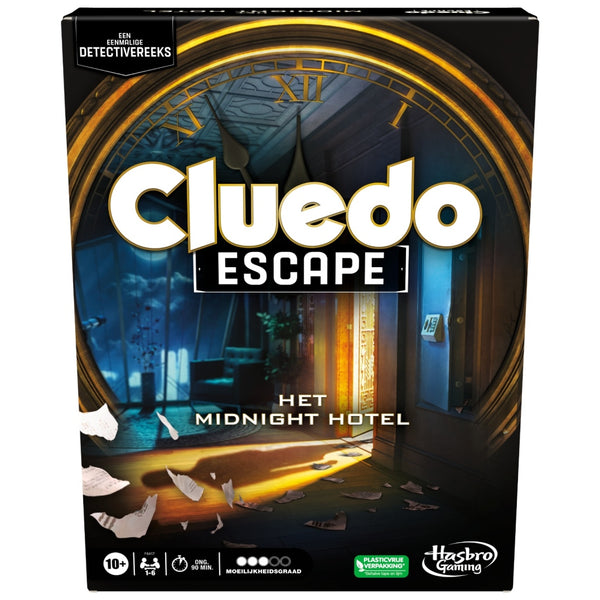 Cluedo Escape Het Midnight Hotel Bordspel