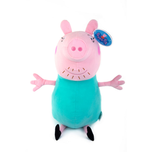 Peppa Pluche Knuffel Daddy Pig 50 cm - ToyRunner