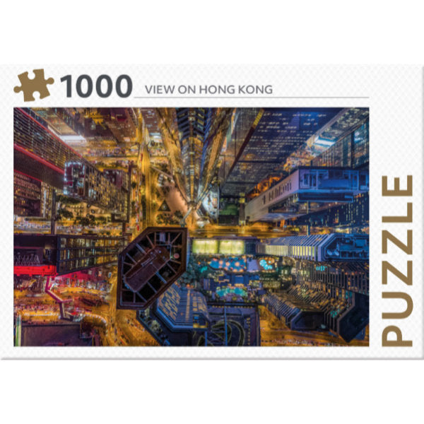 Rebo puzzel 1.000 st. Hong Kong 908163 - ToyRunner
