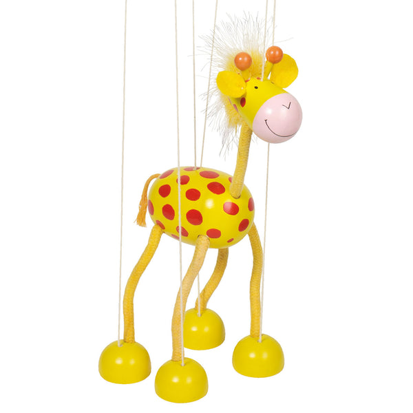 Houten Marionette Giraffe - ToyRunner