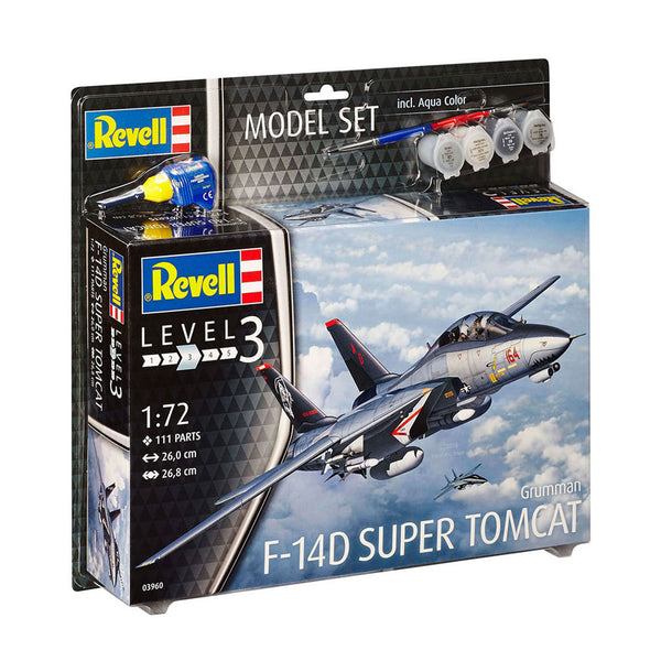 Revell Model Set Grumman F-14D Super Tomcat Vliegtuig - ToyRunner