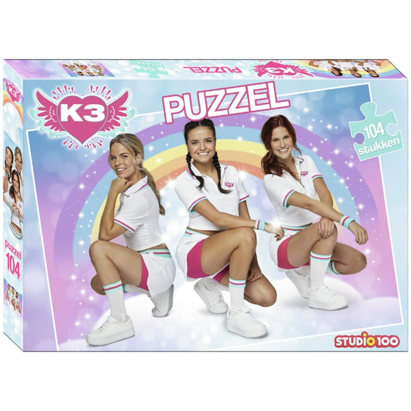 Puzzel K3 dromen: 104 stukjes (MEK3N0002590) - ToyRunner