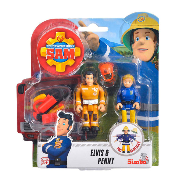 Brandweerman Sam Speelfiguren - Elvis & Penny - ToyRunner