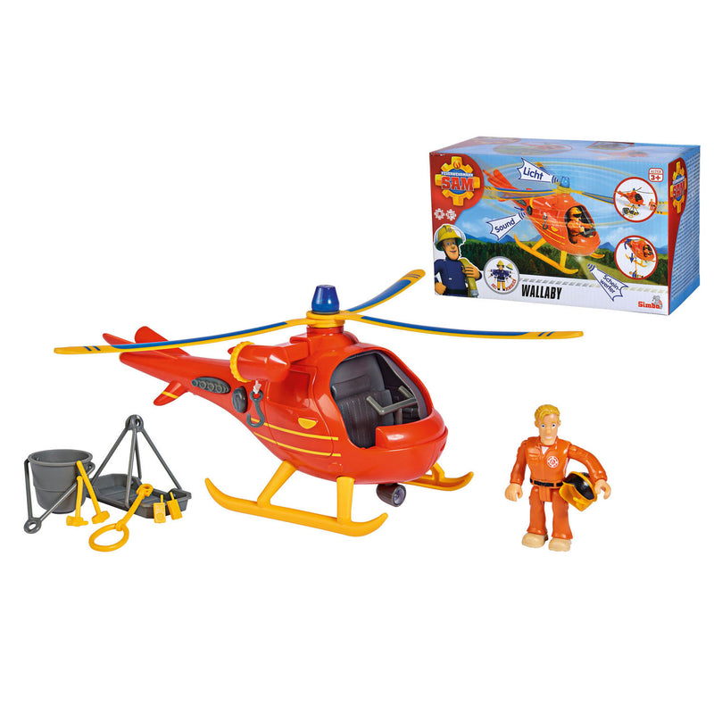 Brandweerman Sam Helikopter Wallaby - ToyRunner