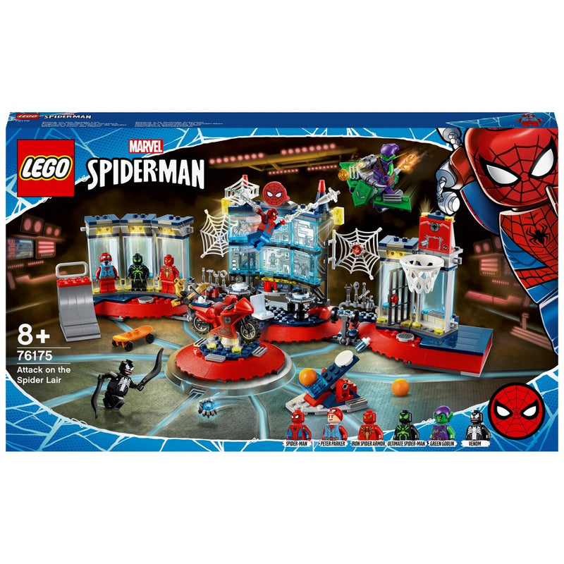 Lego Super Heroes 76175 Aanval op de Spider Schuilplaats - ToyRunner
