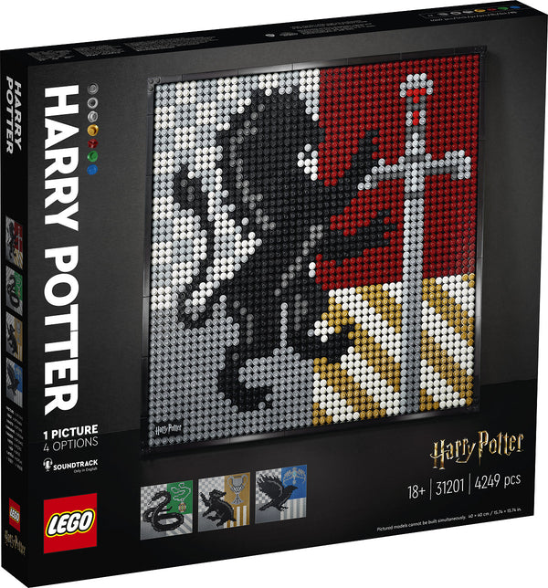 LEGO ART Harry Potter Hogwarts Crests - ToyRunner