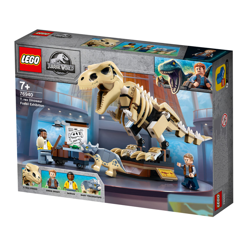 LEGO Jurassic 76940 Tentoonstelling Dinosaurusfossiel T-rex - ToyRunner