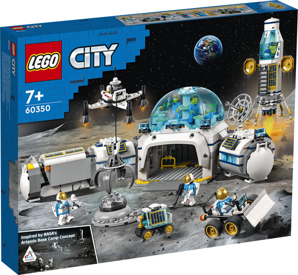 LEGO City Space Port 60350 Onderzoeksstation op de Maan - ToyRunner