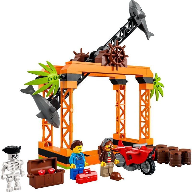 LEGO City 60342 The Shark Attack Stunt Uitdaging - ToyRunner