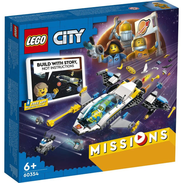 LEGO City 60354 Mars Ruimtevaartuig Verkennings Missies - ToyRunner