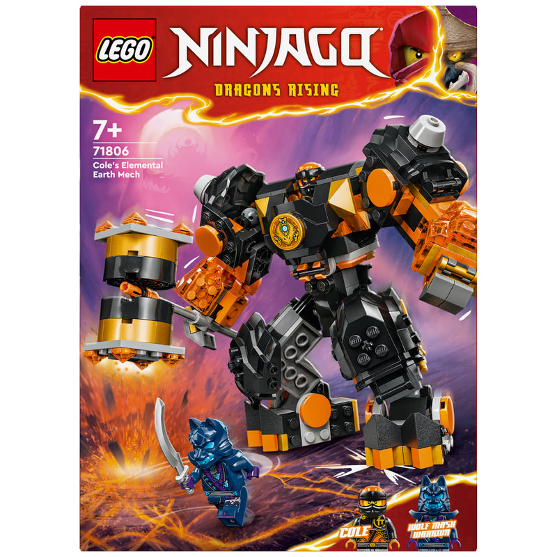 Lego Ninjago 71806 Coles Elementaire Aardemecha
