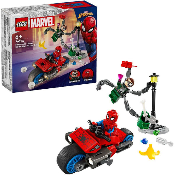 LEGO Super Heroes 76275 Motorachtervolging: Spider-Man vs. Doc Ock
