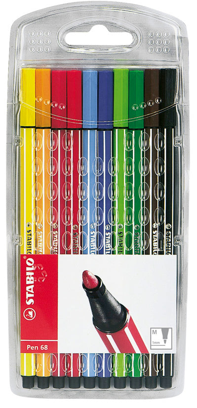 STABILO Pen 68 - 10 Kleuren - ToyRunner