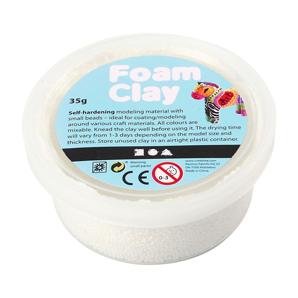 Foam Clay - Wit, 35gr. - ToyRunner