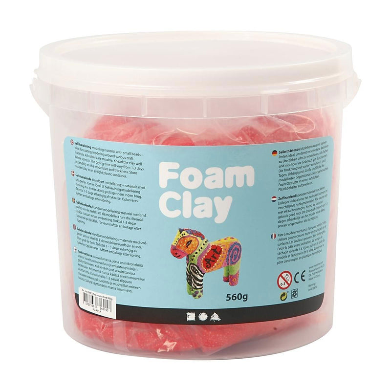Foam Clay - Rood, 560gr. - ToyRunner