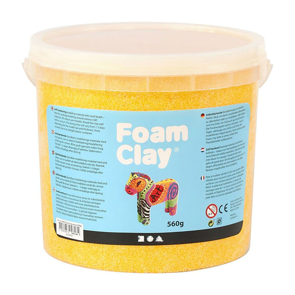Foam Clay - Geel, 560gr. - ToyRunner