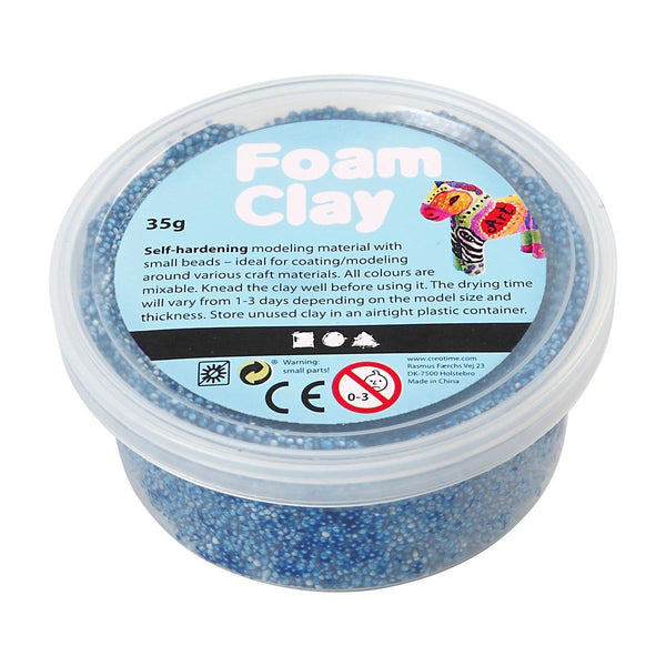 Foam Clay - Blauw, 35gr. - ToyRunner
