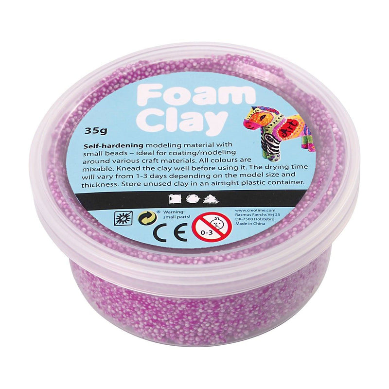 Foam Clay - Neon Paars, 35gr. - ToyRunner