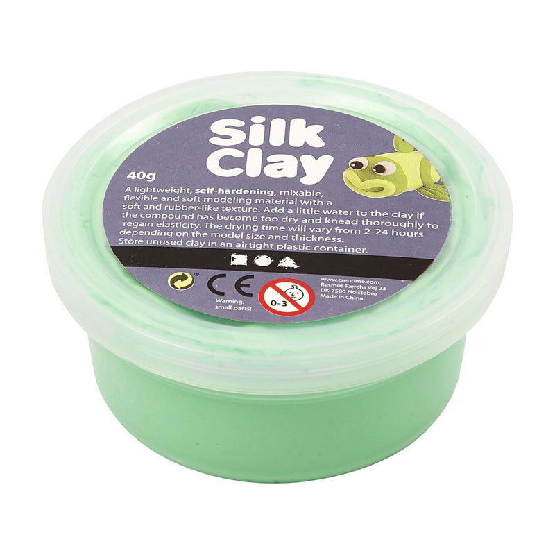 Silk Clay - Lichtgroen, 40gr. - ToyRunner