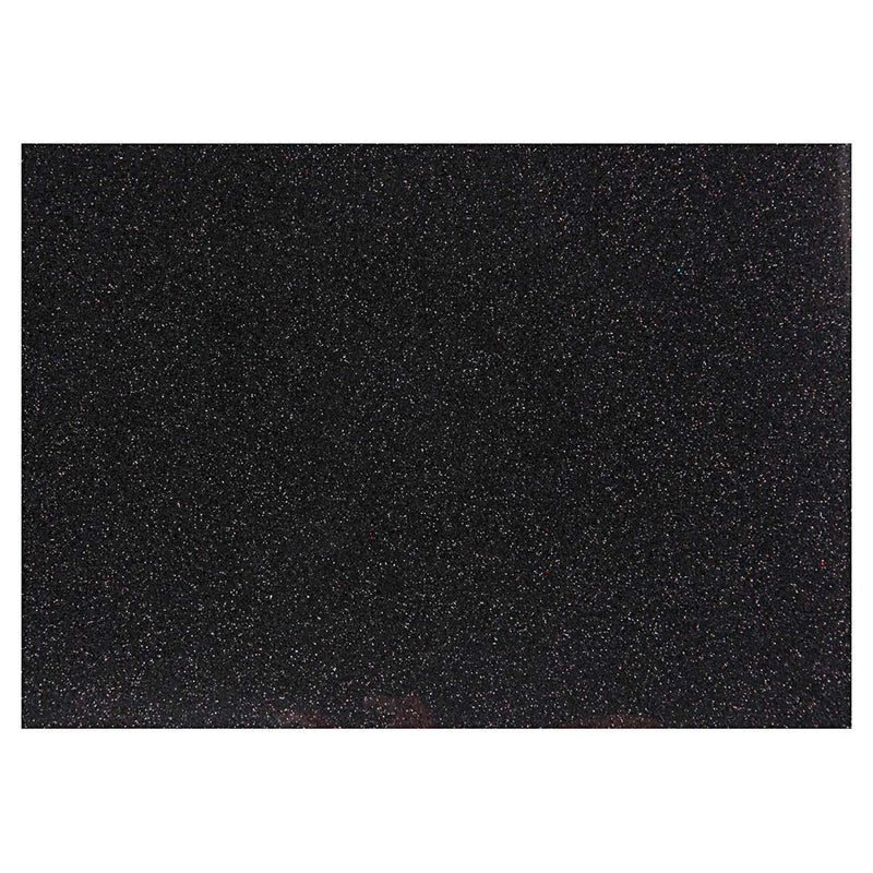 Opstrijkfolie Glitter Zwart, A5 - ToyRunner